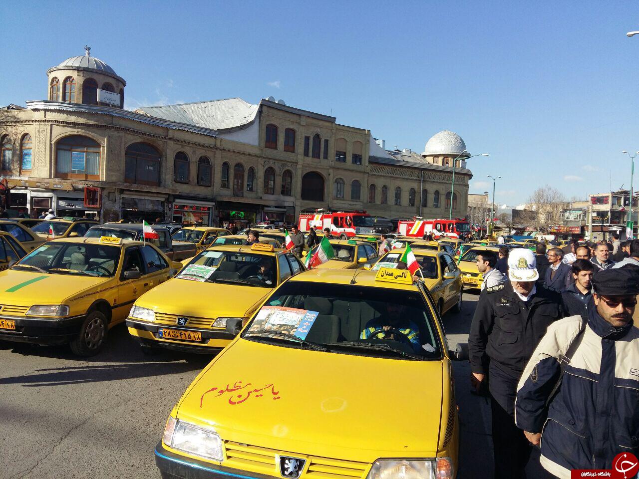 آغاز جشن انقلاب اسلامی در همدان + تصاویر