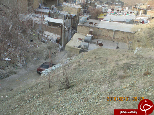 زمین&zwnj;خواران از دره به کوه&zwnj;های فرحزاد رسیدند + فیلم و تصاویر