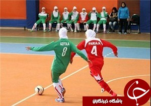 پایان کار  لیگ فوتسال بانوان کشور در چابکسر