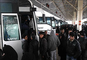 تردد بیست میلیون مسافر از پایانه‌های مسافربری مشهد