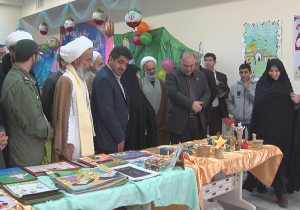 افتتاح نمایشگاه کتاب و محصولات فرهنگی و صنایع دستی