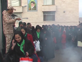 اعزام دانش آموزان دختر دلیجانی به مناطق عملیاتی