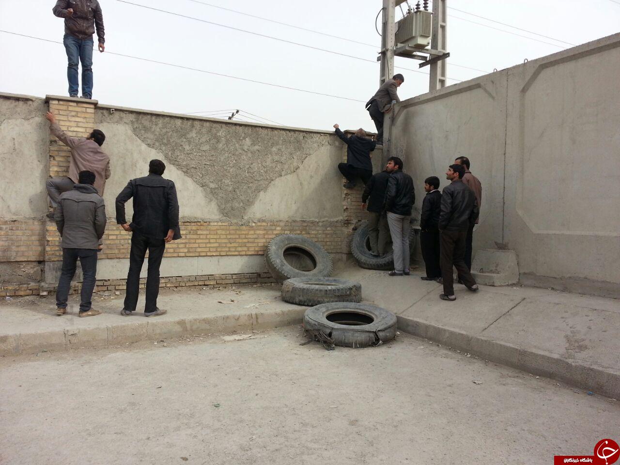 مسیر عجیب عبور مرور رانندگان پایانه بندر امام !!! + عکس