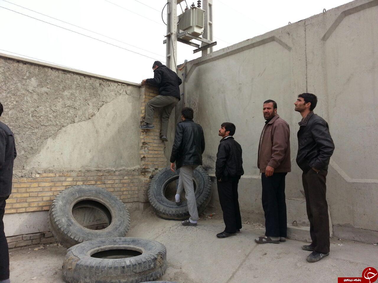 مسیر عجیب عبور مرور رانندگان پایانه بندر امام !!! + عکس