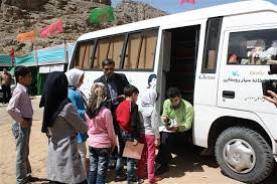 راه اندازی کتابخانه سیار روستایی در سیستان