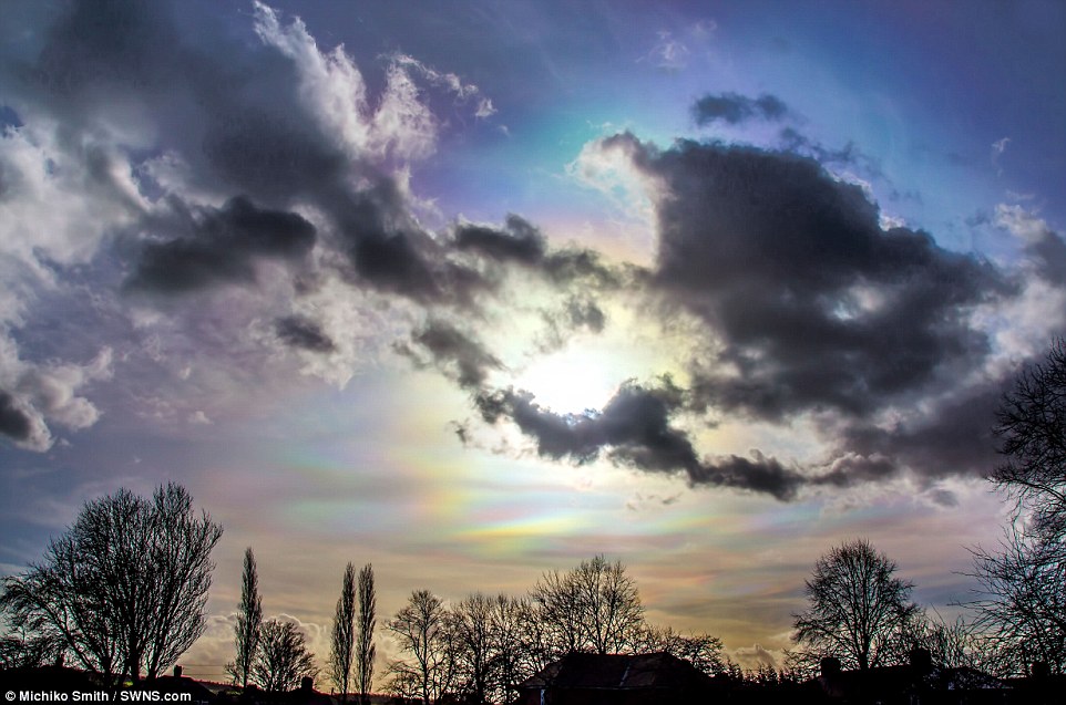 پدیده حیرت&zwnj;انگیز رنگین&zwnj;کمان آتشین+تصاویر