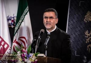 حضور ایوبی در کاخ مردمی سی و چهارمین جشنواره فیلم فجر