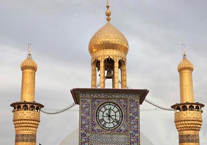 زنگ باب‌القبله حرم مطهر حسینی دوباره به صدا در می‌آید + تصاویر