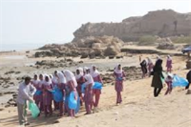 ساحل بندر کنارک پاکسازی شد