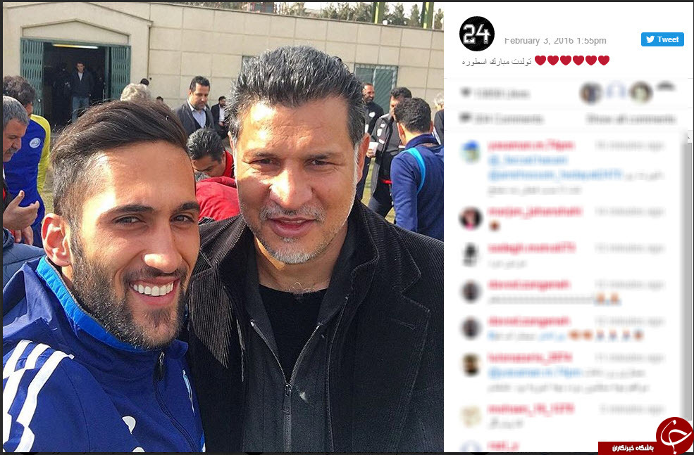 جشن تولد علی دایی + تصاویر