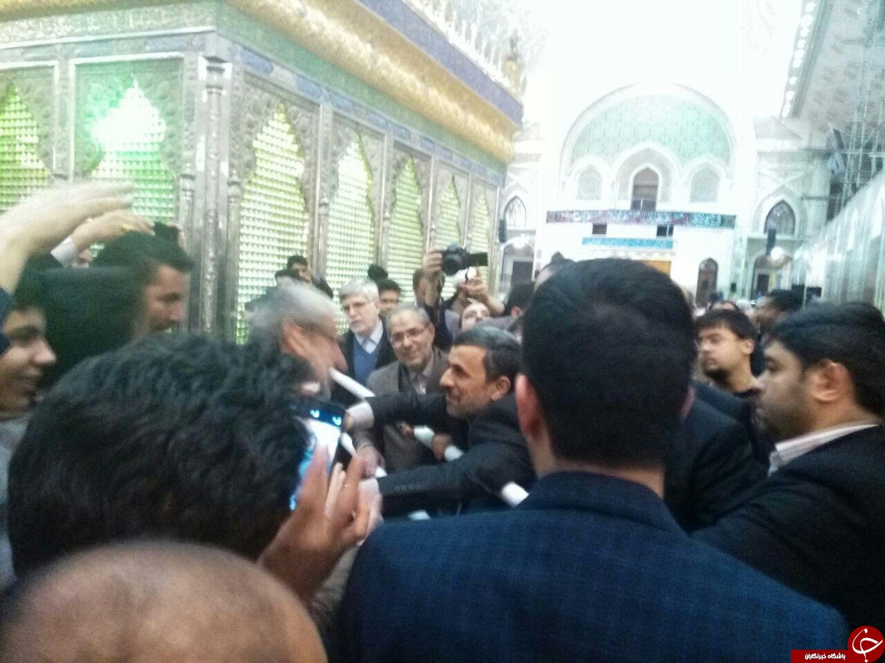 احمدی نژاد دوباره آمد + تصاویر
