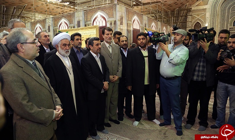 احمدی نژاد دوباره آمد + تصاویر
