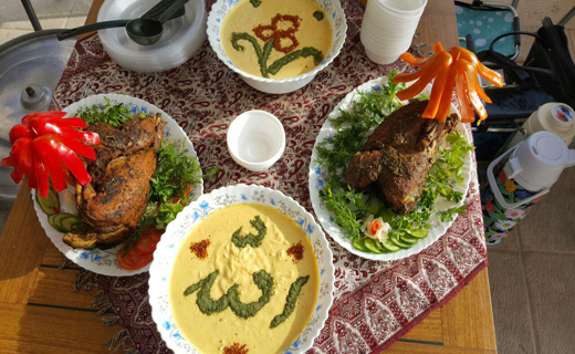 برگزاری جشنواره غذا به نفع بیماران سرطانی در سمنان