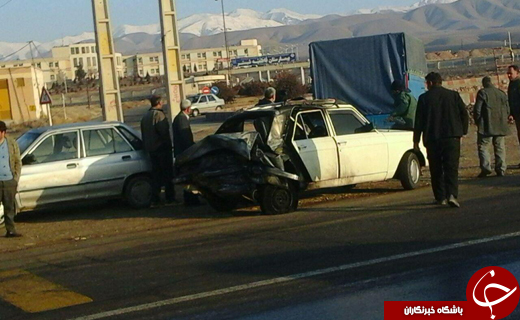 سرعتگیری که باعث تصادف شد + تصاویر