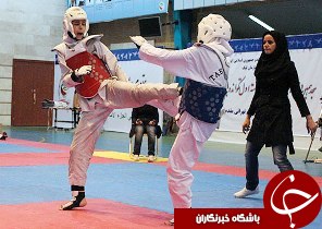 برگزاری مسابقات تکواندو بانوان خوزستان