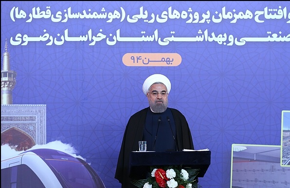 باید &laquo;برجام 2&raquo; را برای توسعه کشور آغاز کنیم/امیدواریم تا اربعین آینده، مشهد و کربلا را از طریق راه آهن متصل کنیم