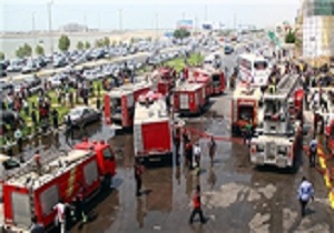 انفجار واحد مسکونی بر اثر نشت گاز در قزوین