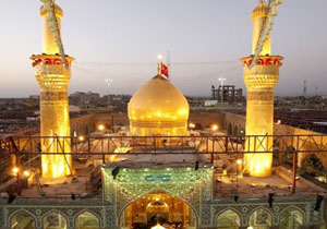باسازی و ترمیم گنبد حرم امام علی(ع) توسط مردم خوزستان