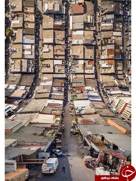 خلاقیت هنرمند ترک و نحوه به تصویر کشیدن استانبول + تصاویر