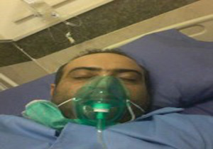 شاعر انقلابی در بستر بیماری