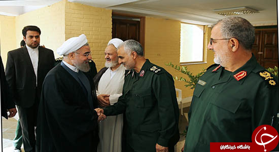 از خوش&zwnj;وبش رییس جمهور با سردار سلیمانی تا آمادگی نیروهای مسلح برای مقابله با تهدیدات + تصاویر