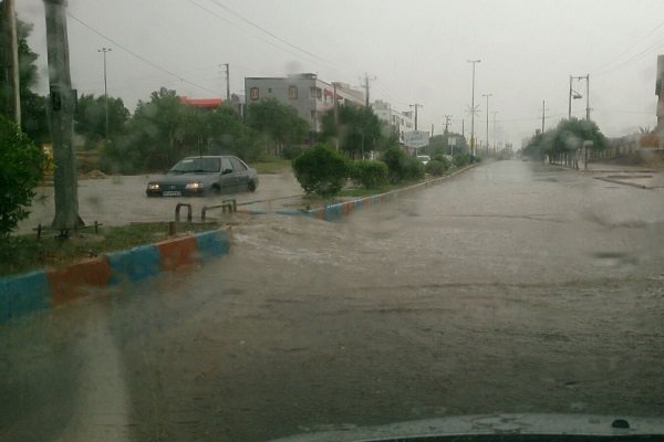 احتمال آبگرفتگی معابر در مازندران