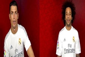 تبریک سال نو بازیکنان رئال به زبان چینی+فیلم