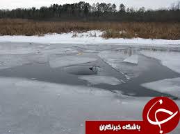 وقتی ماشین های آمریکایی هم زیر آبی  می روند+عکس