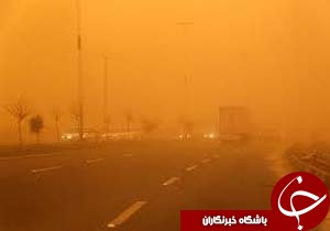 توفان شدید شن ریگان را درنوردید