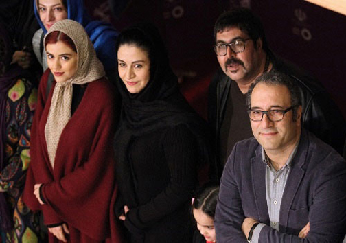 عکس: مریلا زارعی در کاخ فجر