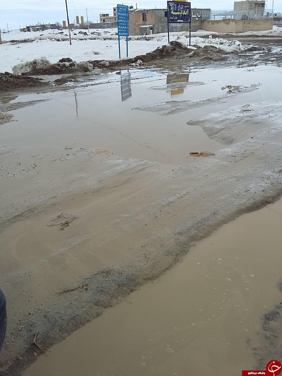 شهرکی محاصره در گل ولای + عکس