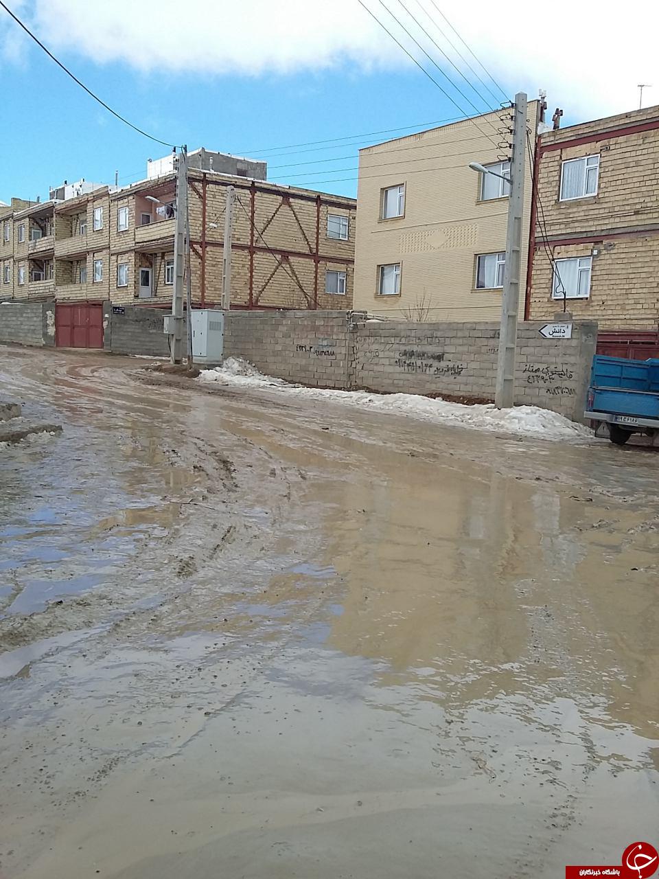 شهرکی محاصره در گل ولای + عکس