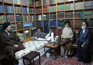 عیادت یادگار امام از حجت الاسلام و المسلمین سید مهدی طباطبایی