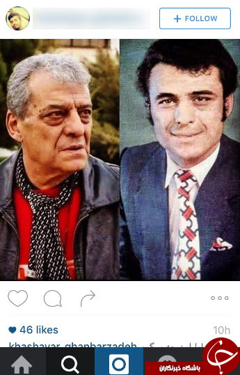 همایون بهزادی جوانی را به پیشکسوتی اینگونه گرده زد +تصاویر