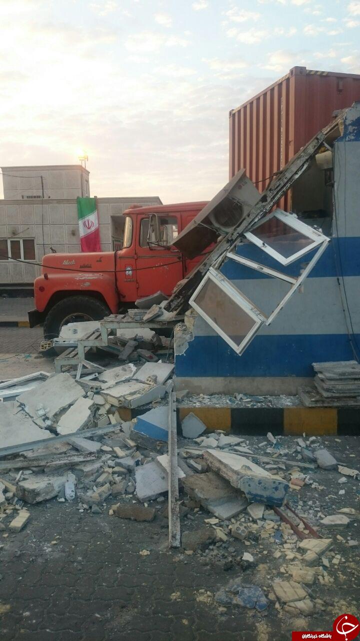 عبور از گیت نگهبانی + عکس