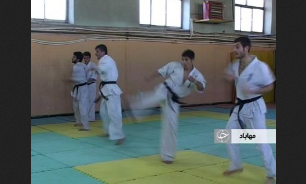 کسب مقام قهرمانی مسابقات کشوری توسط کاراته کای مهابادی