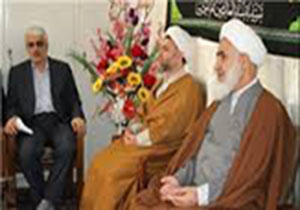 دیدار مدیر کل صدا و سیما و معاونین آن با امام جمعه