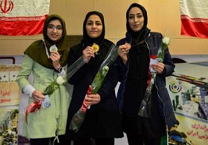 کسب مدال نقره کشوری توسط بانوی تپانچه زن کردستانی
