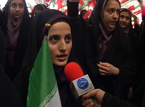 آغاز راهپیمایی مردم اراک در  یوم الله 22 بهمن + تصاویر
