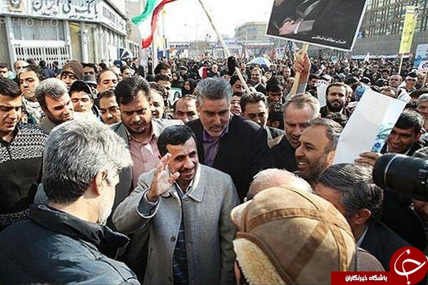 حضور چهره ها در راهپیمایی 22 بهمن +تصاویر