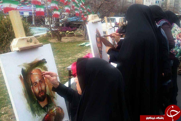 حضور چهره ها در راهپیمایی 22 بهمن +تصاویر