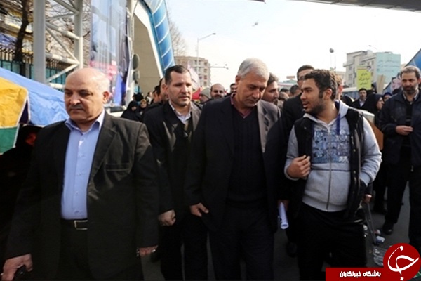 حضور چهره ها در راهپیمایی 22 بهمن +تصاویر