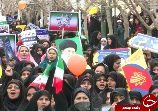 راهپیمایی یوم الله 22 بهمن در چهارمحال و بختیاری