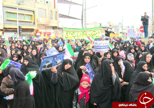 راهپیمایی یوم الله 22 بهمن در چهارمحال و بختیاری