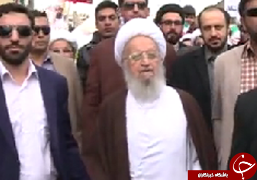 حضور مراجع و شخصیت&zwnj;های سیاسی در یوم الله 22 بهمن