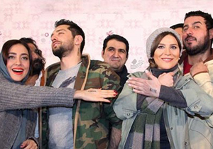 نصب بارکد روی بدن برخی بازیگران جشنواره فجر