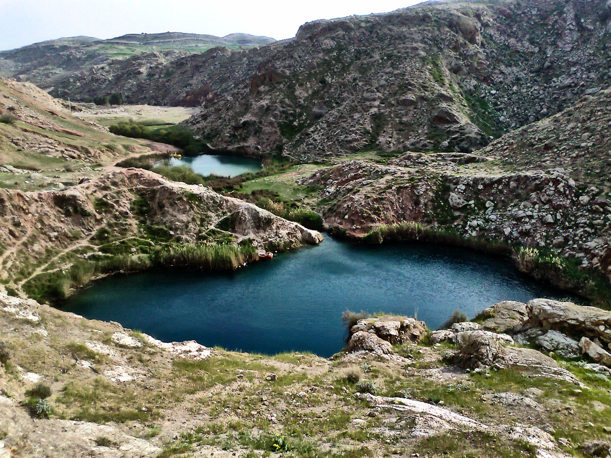 تنها دریاچه دو قلوی کشور کجاست + تصاویر