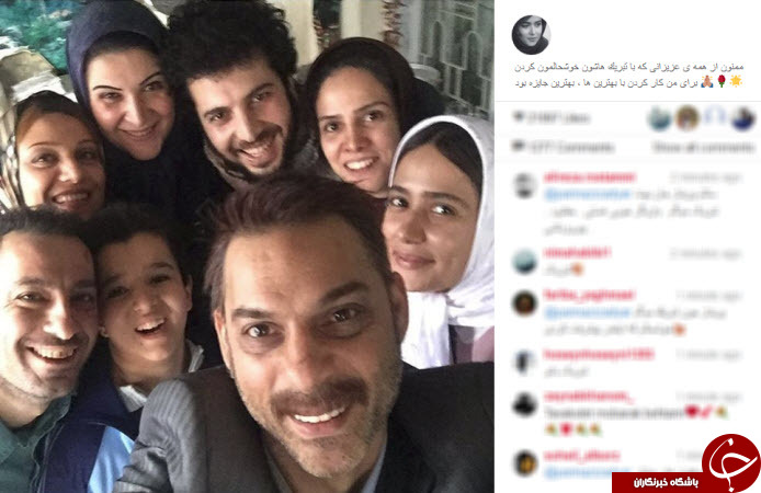 سلفی بهترین بازیگر زن جشنواره فیلم فجر +عکس