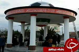 پرسپولیسی‌ها در مراسم رونمایی از بنای یادمان هادی نوروزی