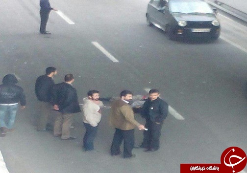 خودکشی جوان 26 ساله از روی پل در رشت+تصویر